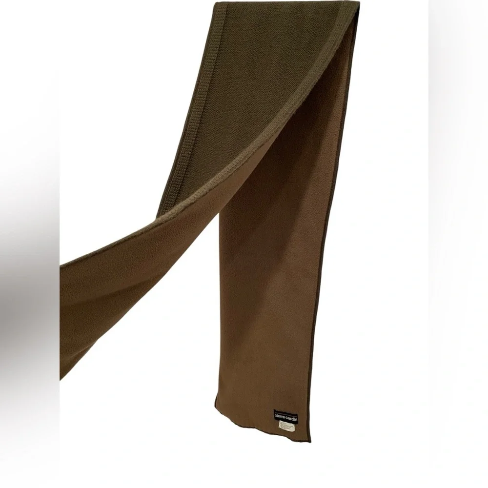 Pierre Cardin 100% Wool Double Layer Scarf